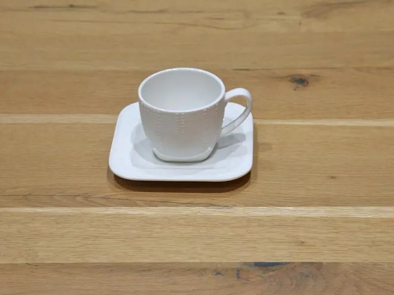 matte cup and saucer 200ml