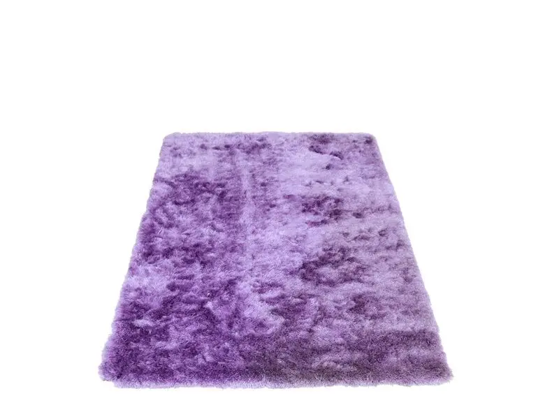 hand-tufted shaggy rug violet 120x180 cm