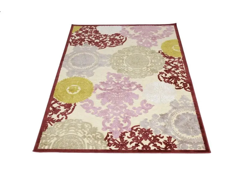 chenille rug oriental 168x244 cm