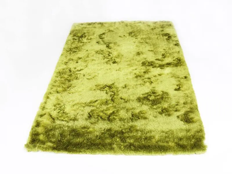 hand-tufted shaggy rug pistachio 160x230 cm