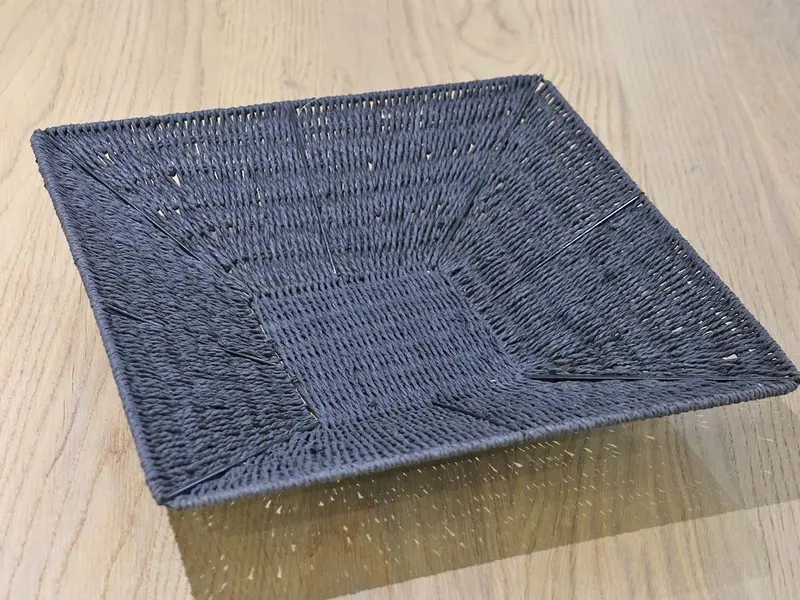 FLAT BASKET BLACK-01040973-B