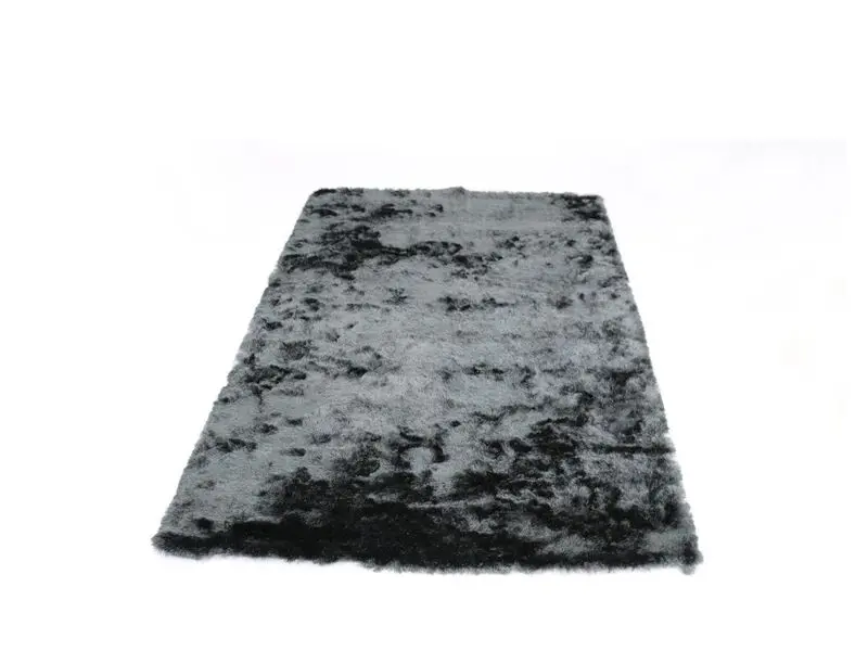 hand-tufted shaggy rug antracith 120x180 cm