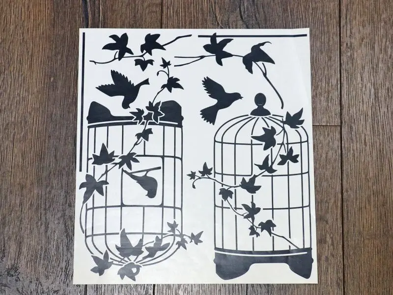 WALL PAPER 35CM*50CM- cage