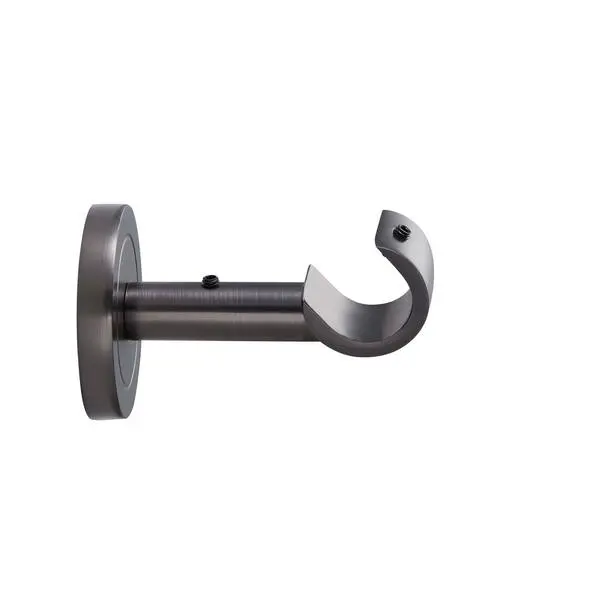 20YB029 - 19MM CEILING SINGLE BRACKET - BRUSHED BLACK NICKEL