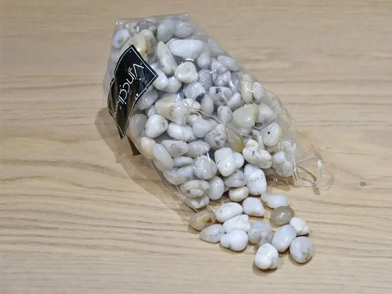 small natural river rocks 1000g/bag