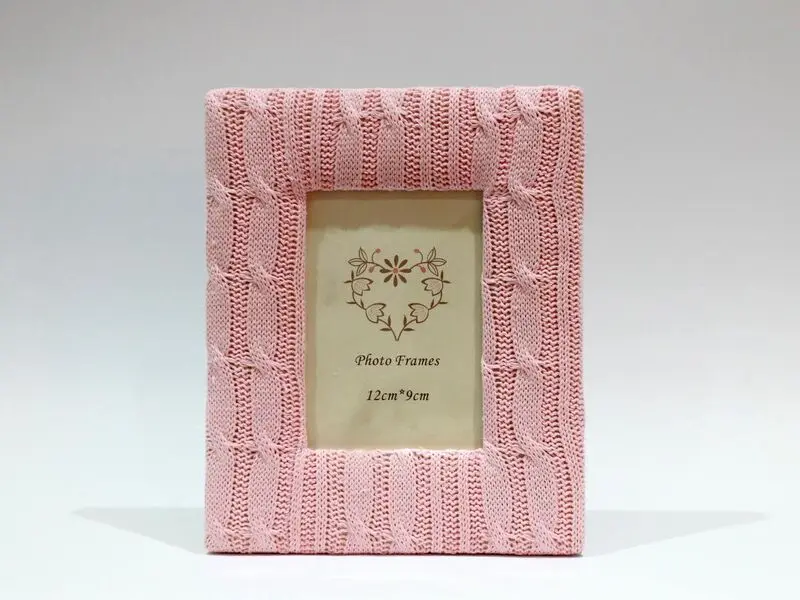 pink wool frame