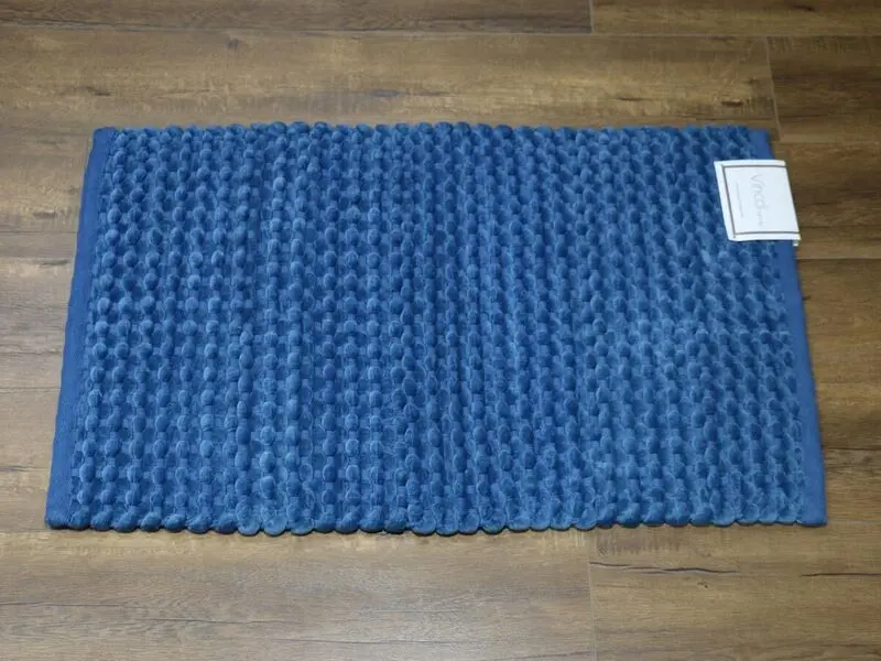 velvet bath mat stellar 60x90cm