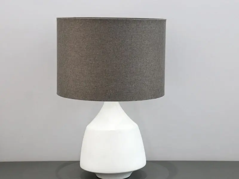 matt ceramic lamp