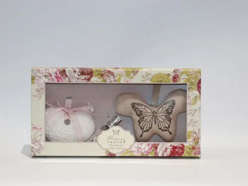 scented cushion and plaster with10ml diffuser rose collection