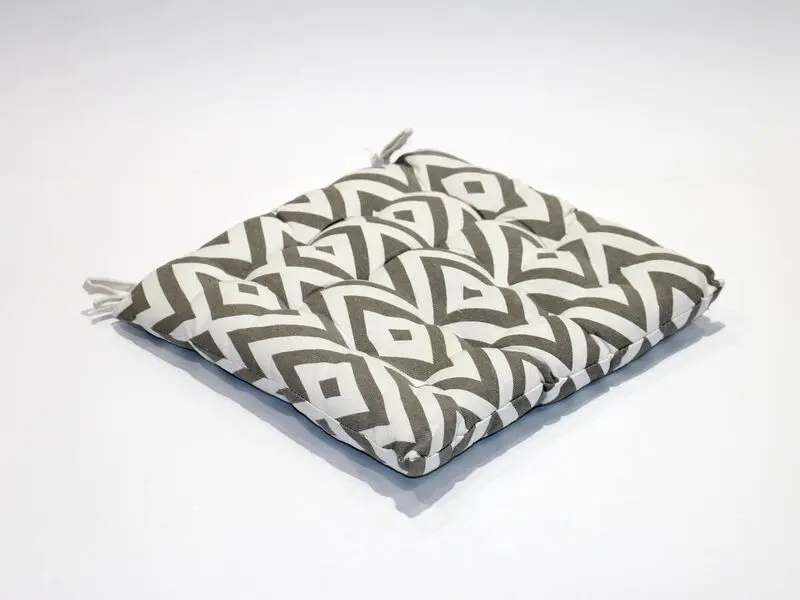 ethnic mocca chair pad 40x40 cm