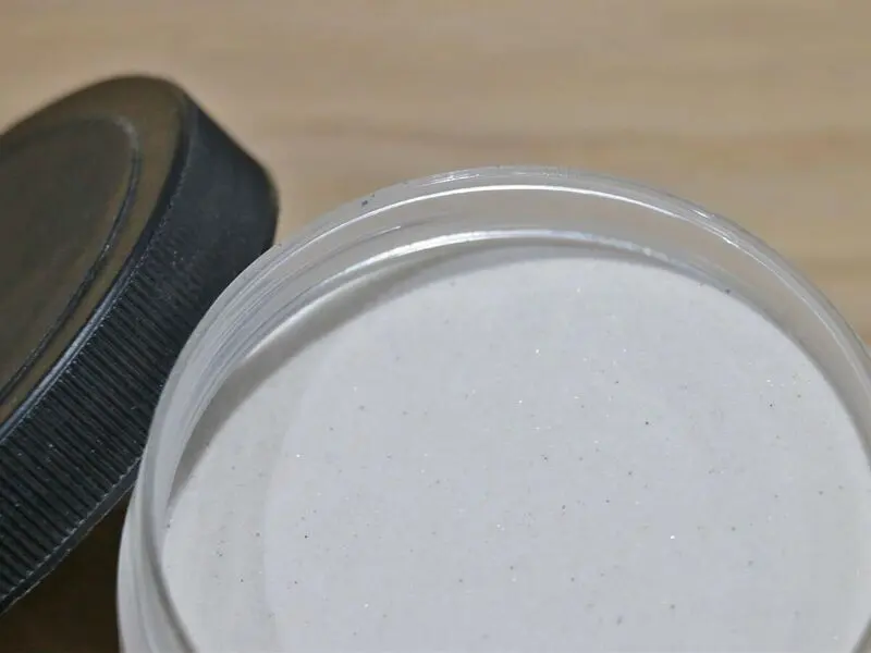 fine white sand 680g/jar