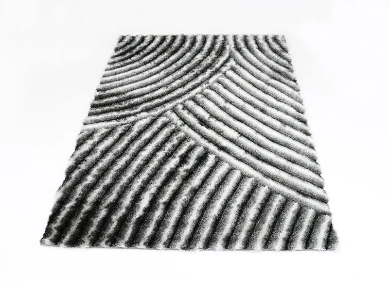 desert hand-tufted shaggy rug sand 160x230 cm