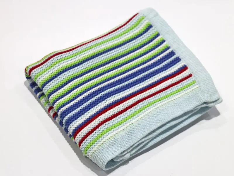 cable knit baby blanket