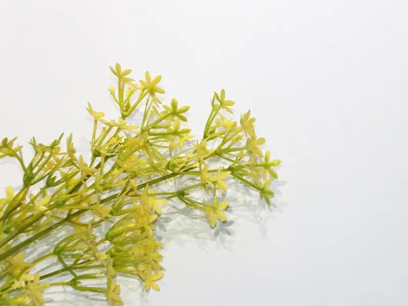 yellow flower spray 68.5cm