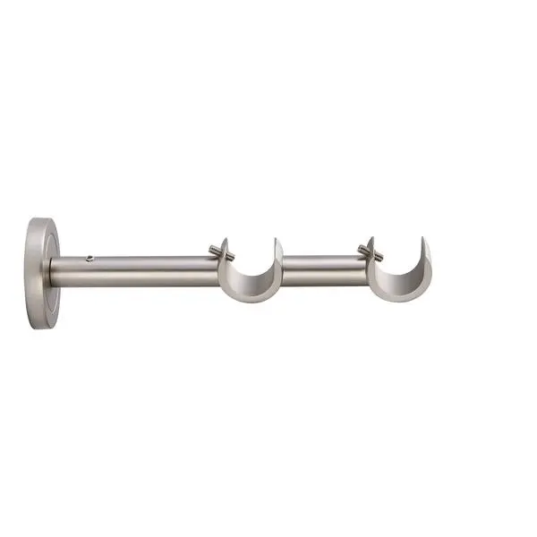 20YB027 - 19/19MM DOUBLE BRACKET - SATIN NICKEL