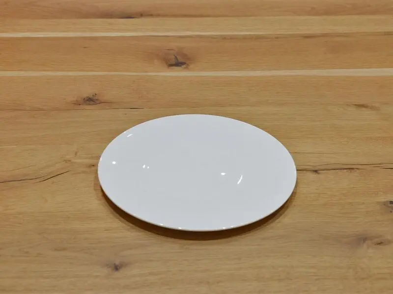 spiral flat salad plate