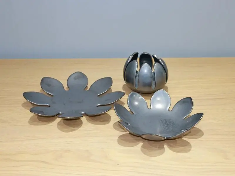 metal effect decor