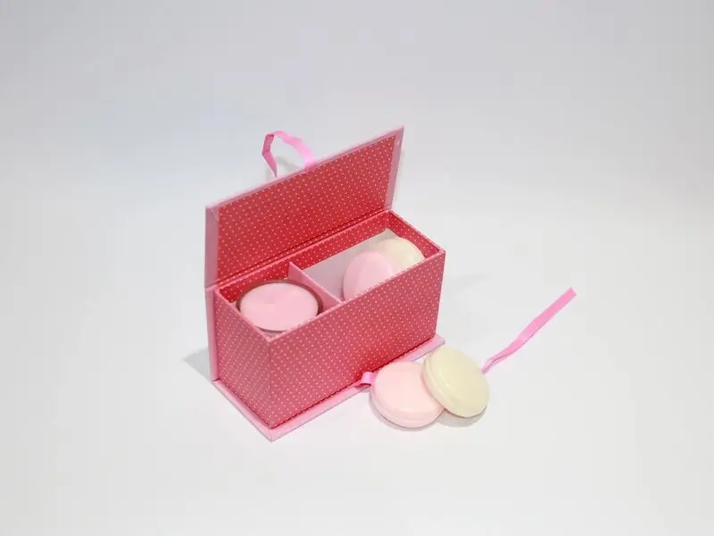 set of scented candle and mini soaps rose collection