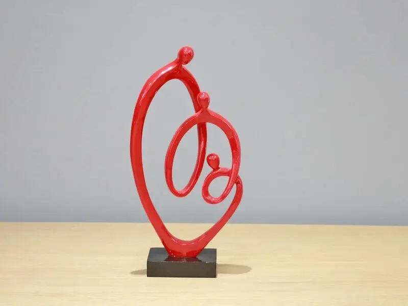 family abstract sculpture