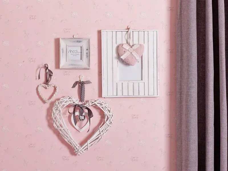 dusty white country frame