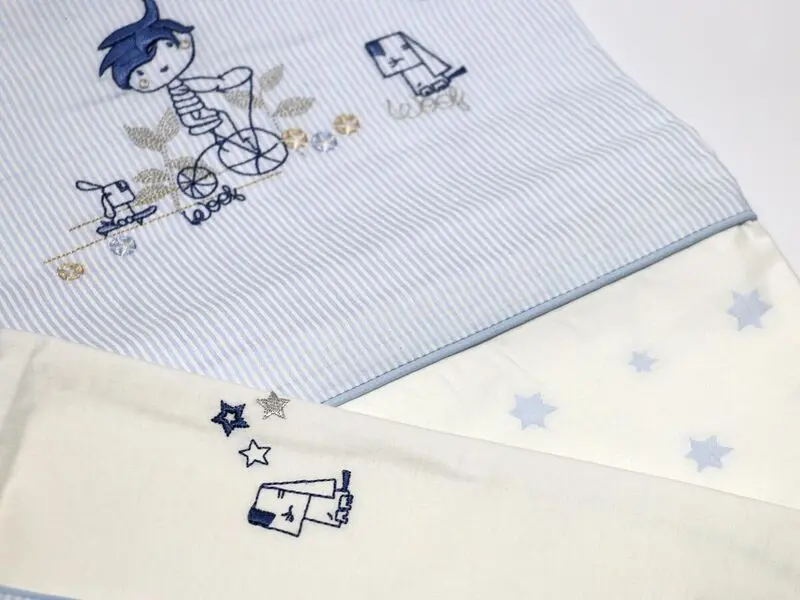 pique baby embroidery set good boy