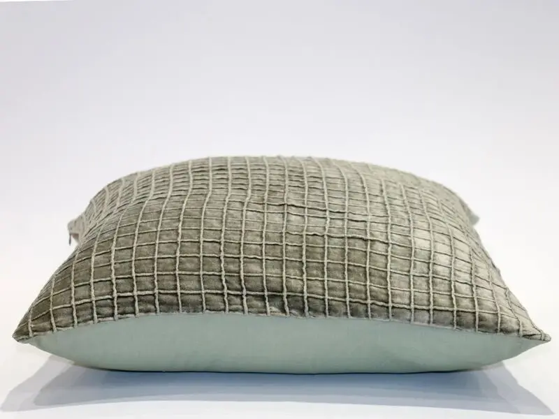 green cushion cover velvet 60x60 cm