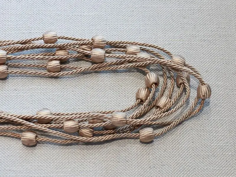 gold tie curtain accessories