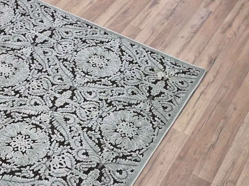chenille brown rebelle carpet 122x183 cm