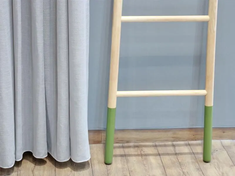 mycroft ladder hanger oak and green