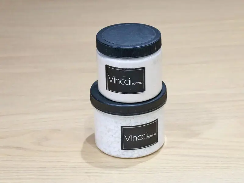 white gravel stones 1000g/jar