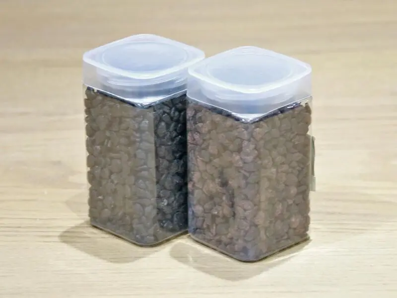 brown pebbles 650g/jar