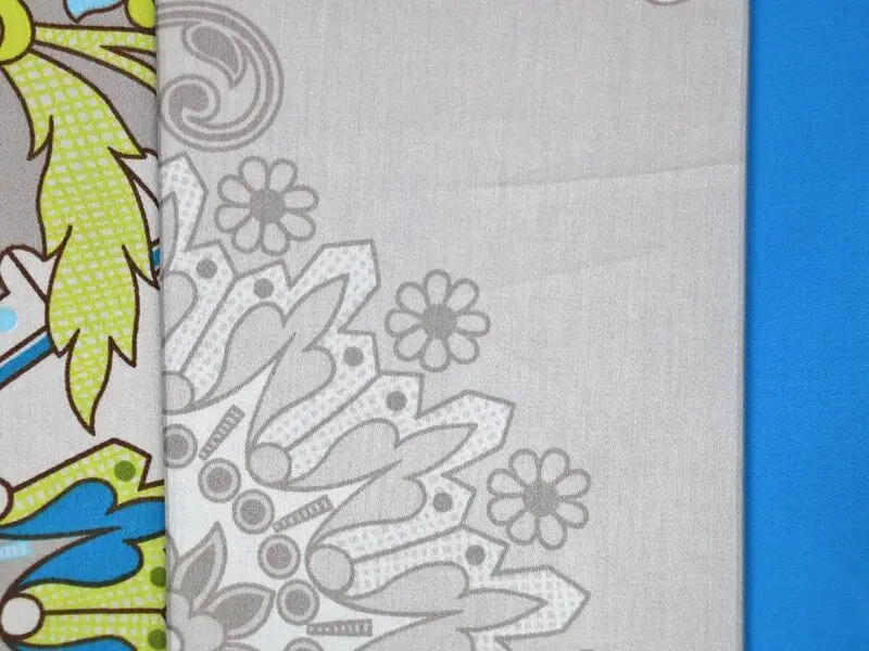 turquoise arabesque cotton sateen bedware set