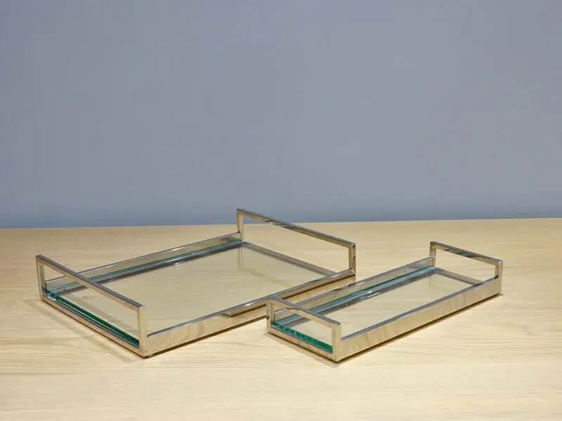 stainless steel tray 42.5x16 cm