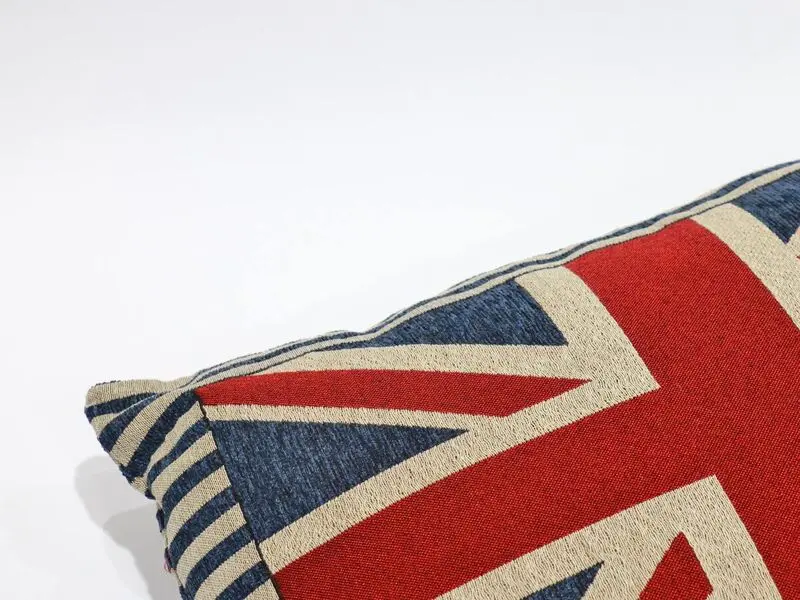 jacquard design cushion with filler 45x60 cm