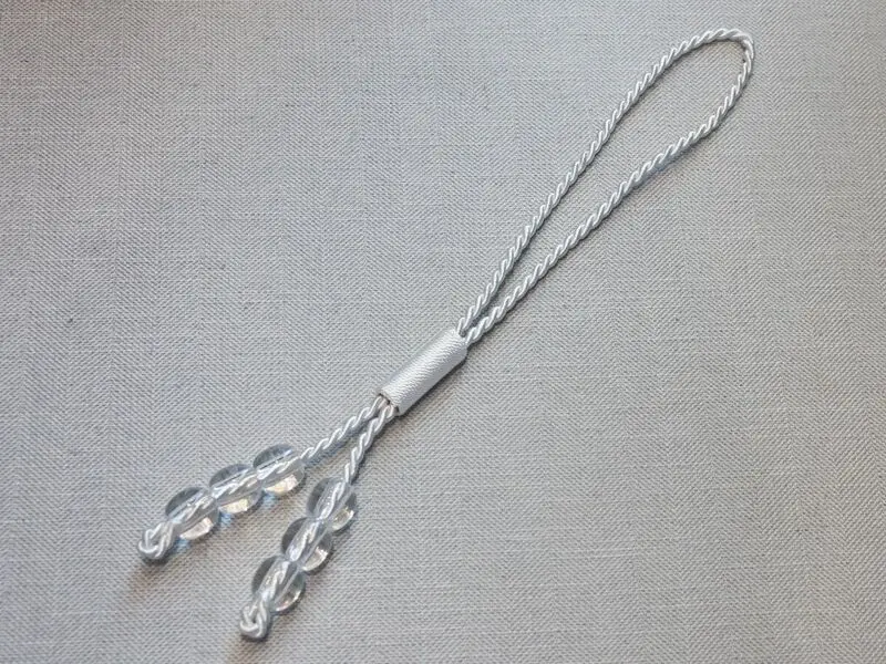 tansparent balls curtain accessories