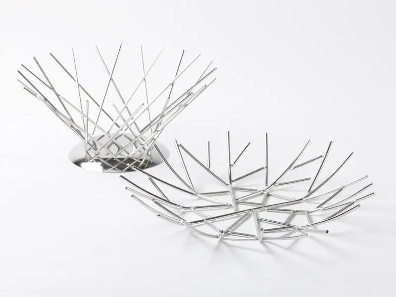 stainless steel low rise basket