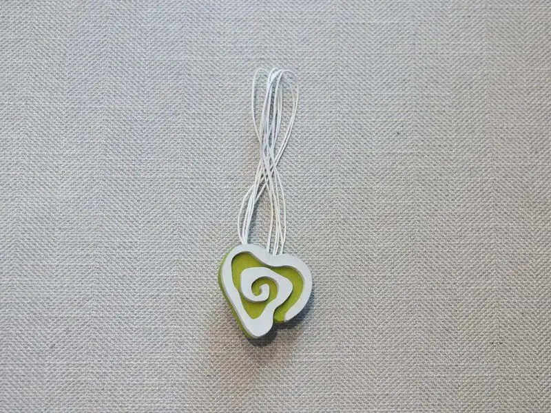 green magnet curtain tie