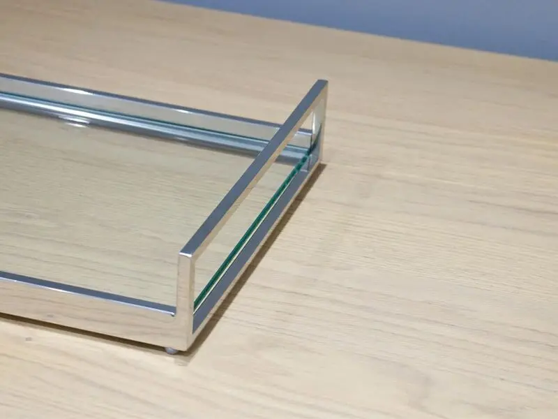 stainless steel tray 46.5x33.5 cm