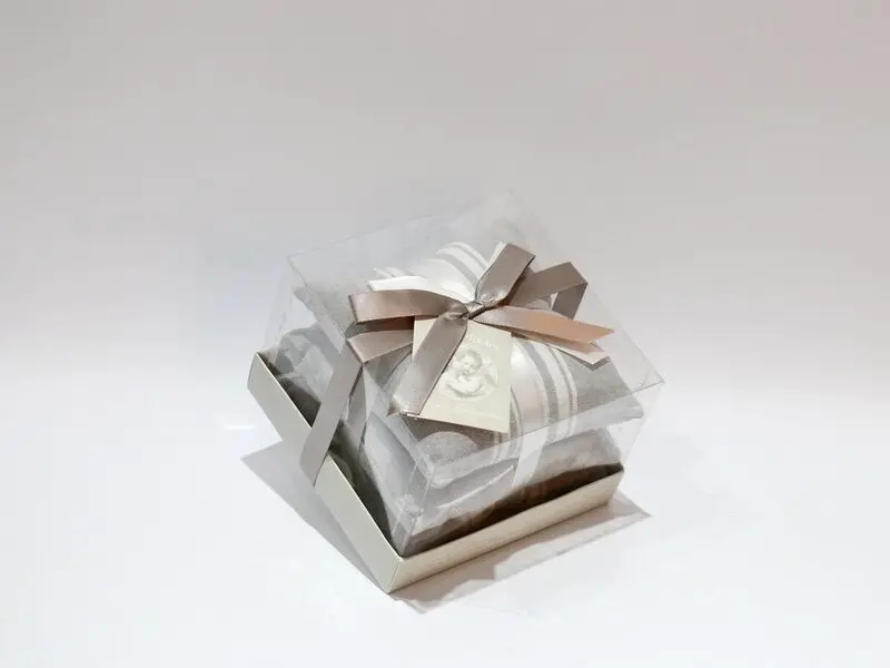 set of 3 grey scented cushions