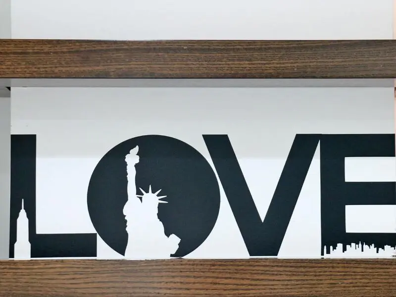 WALL PAPER 35CM*50CM - love