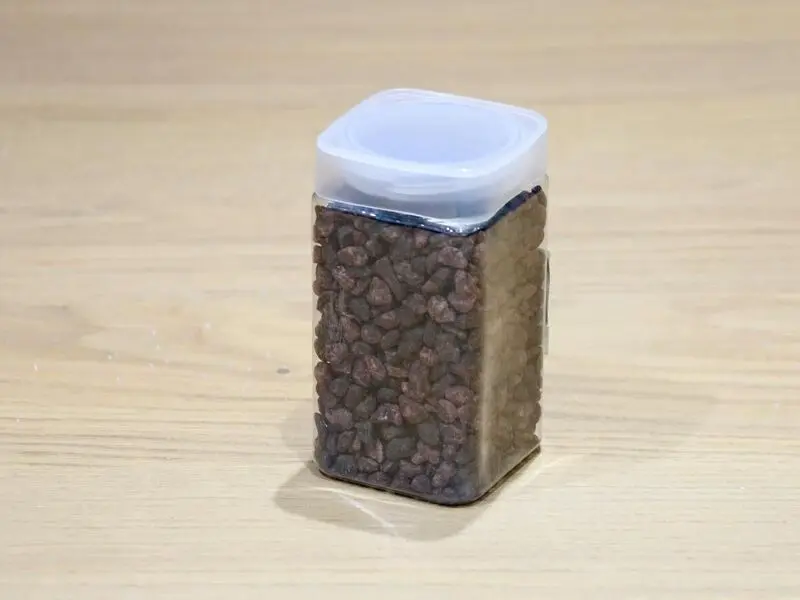 brown pebbles 650g/jar