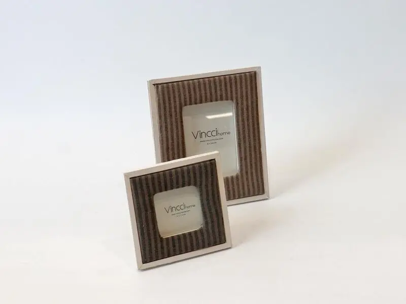 grey texture photo frame