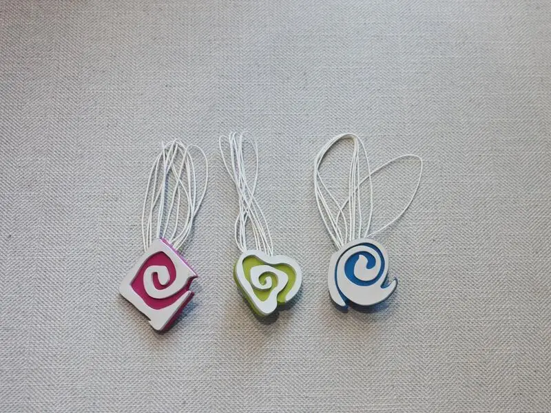 purple magnet curtain tie